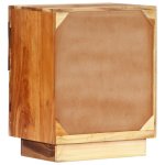 Vidaxl table de chevet 40 x 30 x 50 cm bois de récupération massif Vidaxl table de chevet 40 x 30 x 50 cm bois de récupération massif