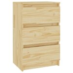 Vidaxl table de chevet 40x29, 5x64 cm bois de pin solide