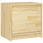 Vidaxl table de chevet 40x30, 5x40 cm bois de pin massif