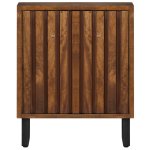 Vidaxl table de chevet 40x30x50 cm bois de manguier massif