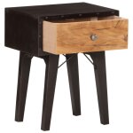 Vidaxl table de chevet 40x30x50 cm bois de r�cup�ration massif