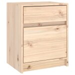Vidaxl table de chevet 40x31x50 cm bois de pin massif