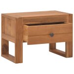 Vidaxl table de chevet 50x30x35 cm bois de teck solide Vidaxl table de chevet 50x30x35 cm bois de teck solide