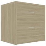 Vidaxl table de chevet chne sonoma 40 x 30 x 40 cm agglomr