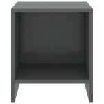 Vidaxl table de chevet gris foncé 35x30x40 cm bois de pin massif Vidaxl table de chevet gris foncé 35x30x40 cm bois de pin massif