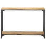 Vidaxl table console 110x30x75 cm bois de manguier massif Vidaxl table console 110x30x75 cm bois de manguier massif
