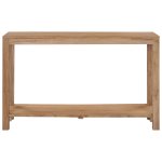 Vidaxl table console 120 x 35 x 75 cm bois de teck massif Vidaxl table console 120 x 35 x 75 cm bois de teck massif