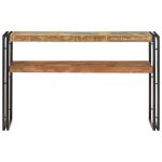 Vidaxl table console 120x30x75 cm bois de récupération massif Vidaxl table console 120x30x75 cm bois de récupération massif