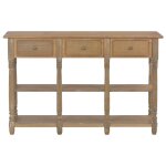 Vidaxl table console 120x30x76 cm mdf