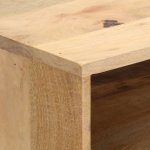 Vidaxl table console 89x44x76 cm bois de manguier massif