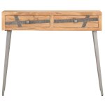 Vidaxl table console 90 x 30 x 75 cm bois d'acacia massif
