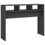 Vidaxl table console gris 105x30x80 cm aggloméré Vidaxl table console gris 105x30x80 cm aggloméré