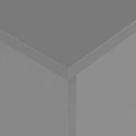Vidaxl table  dner extensible gris brillant 175x90x75 cm
