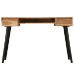 Vidaxl table  crire bois d'acacia massif 118 x 45 x 76 cm