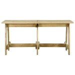 Vidaxl table de jardin 160x74x75 cm bois de pin imprégné Vidaxl table de jardin 160x74x75 cm bois de pin imprégné