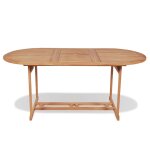 Vidaxl table de jardin 180x90x75 cm bois de teck solide Vidaxl table de jardin 180x90x75 cm bois de teck solide