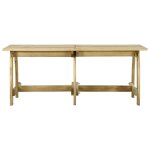 Vidaxl table de jardin 220x74x75 cm bois de pin imprégné Vidaxl table de jardin 220x74x75 cm bois de pin imprégné