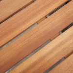 Vidaxl table de jardin 240x90x74 cm rsine tresse et bois d'acacia