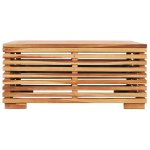 Vidaxl table de jardin 69, 5x69, 5x31 cm bois de teck solide Vidaxl table de jardin 69, 5x69, 5x31 cm bois de teck solide