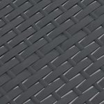 Vidaxl table de jardin anthracite 58x58x41 cm pp