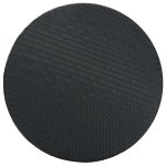 Vidaxl table de jardin noir 75, 5x106 cm rsine tresse