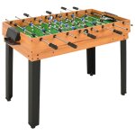 Vidaxl table de jeu multiple 15 en 1 121x61x82 cm rable
