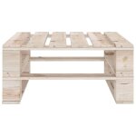 Vidaxl table palette de jardin bois de pin imprgn