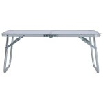 Vidaxl table pliable de camping blanc aluminium 60x40 cm Vidaxl table pliable de camping blanc aluminium 60x40 cm