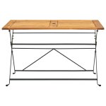 Vidaxl table pliable de jardin 120x70x74 cm bois d'acacia massif Vidaxl table pliable de jardin 120x70x74 cm bois d'acacia massif