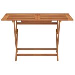 Vidaxl table pliable de jardin 120x70x75 cm bois d'eucalyptus solide Vidaxl table pliable de jardin 120x70x75 cm bois d'eucalyptus solide