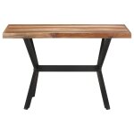 Vidaxl table de salle à manger 120x60x75 cm bois massif Vidaxl table de salle à manger 120x60x75 cm bois massif