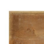 Vidaxl table de salle  manger 120x60x76 cm bois solide de manguier
