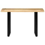 Vidaxl table de salle  manger 120x60x76cm bois de rcupration massif