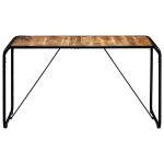 Vidaxl table de salle à manger 140x70x76 cm bois de manguier brut Vidaxl table de salle à manger 140x70x76 cm bois de manguier brut
