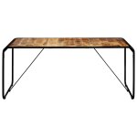 Vidaxl table de salle à manger 180x90x76 cm bois de manguier brut Vidaxl table de salle à manger 180x90x76 cm bois de manguier brut