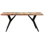 Vidaxl table de salle  manger 180x90x76cm bois de rcupration solide