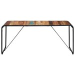 Vidaxl table de salle  manger 180x90x76cm bois de rcupration solide