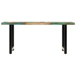 Vidaxl table de salle  manger 180x90x76cm bois de rcupration solide
