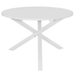 Vidaxl table de salle à manger blanc 120 x 75 cm mdf Vidaxl table de salle à manger blanc 120 x 75 cm mdf