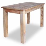 Vidaxl table de salle à manger bois de récupération 120 x 60 x 77 cm Vidaxl table de salle à manger bois de récupération 120 x 60 x 77 cm