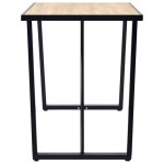 Vidaxl table de salle  manger chne 120x60x75 cm mdf