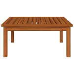 Vidaxl table de salon de jardin 63x63x30 cm bois solide d'acacia Vidaxl table de salon de jardin 63x63x30 cm bois solide d'acacia