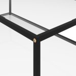 Vidaxl table basse transparent 120x60x35 cm verre trempé Vidaxl table basse transparent 120x60x35 cm verre trempé