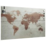 Vidaxl tableau noir magntique mural verre 100x60 cm