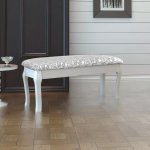 Vidaxl tabouret 2 places rembourré pour coiffeuse blanc 110 cm Vidaxl tabouret 2 places rembourré pour coiffeuse blanc 110 cm