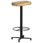 Vidaxl tabourets de bar 2 pcs 76 cm bois de manguier massif