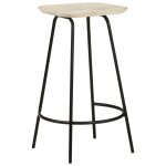 Vidaxl tabourets de bar 2 pcs bois de manguier massif Vidaxl tabourets de bar 2 pcs bois de manguier massif