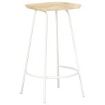 Vidaxl tabourets de bar 2 pcs bois de manguier massif