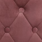 Vidaxl tabourets de bar 2 pcs rose velours Vidaxl tabourets de bar 2 pcs rose velours