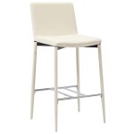 Vidaxl tabourets de bar 6 pcs crme similicuir